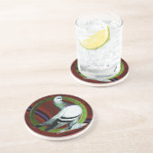 Dessous De Verre En Grès Cercle berlinois de pigeon (Côté)