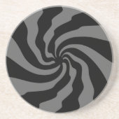 DESSOUS DE VERRE EN GRÈS CERCLE DES VAGUES (Devant)