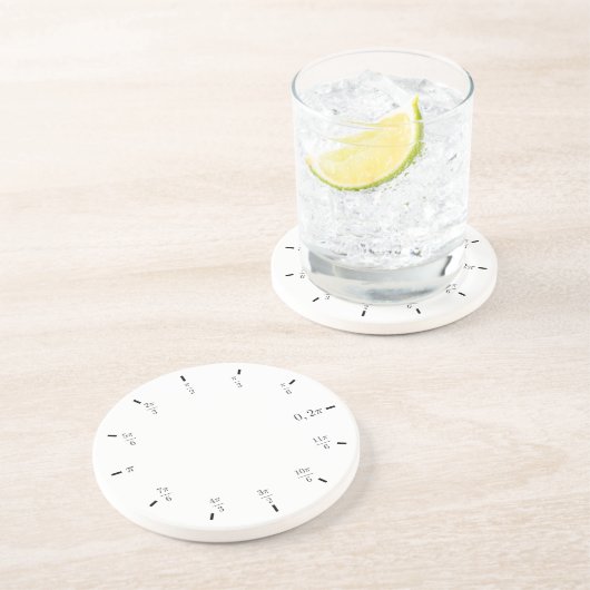 Dessous De Verre En Grès Cercle d'unité (Côté)