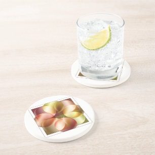 Dessous De Verre En Grès Cercles carrés