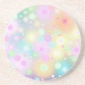 Dessous De Verre En Grès Cercles d'énergie doux (Devant)