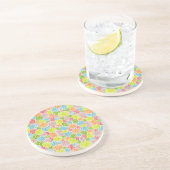 Dessous De Verre En Grès Cercles en cercles (Côté)