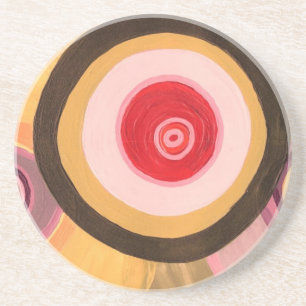 Dessous De Verre En Grès Cercles et cercles
