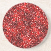 Dessous De Verre En Grès Cerises sucrées (Devant)