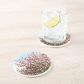 Dessous De Verre En Grès Cerisier en fleurs (Côté)