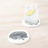 Dessous De Verre En Grès cerveau (Côté)