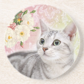 Dessous De Verre En Grès Cessez de sentir les roses