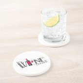 Dessous De Verre En Grès C'est heure de vin (Côté)