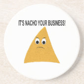 Dessous De Verre En Grès C'est Nacho Your Business (Devant)