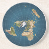 Dessous De Verre En Grès C'est Plat. Non, Vraiment. (Devant)