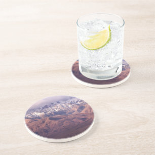 Dessous De Verre En Grès Chaîne et bassin de Panamint