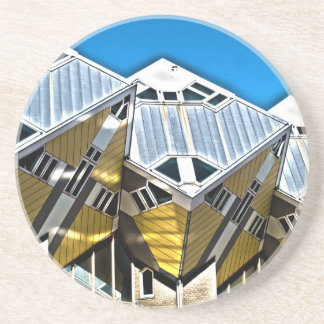 Dessous De Verre En Grès Chambres de cube de Rotterdam