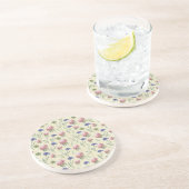 Dessous De Verre En Grès Champ de fleurs sauvages (Côté)