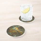 Dessous De Verre En Grès Champ Star Nom personnalisé (Côté)