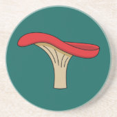 Dessous De Verre En Grès Champignons rouges caricaturés (Devant)