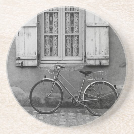 Dessous De Verre En Grès Charentes Vélo Marans (Devant)