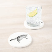 Dessous De Verre En Grès Charme à rayures pour la table (Côté)