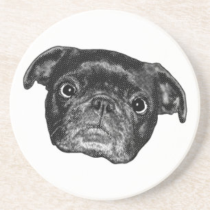 Dessous De Verre En Grès Charme de table point carlin