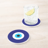 Dessous De Verre En Grès Charme du mauvais œil (Côté)