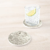 Dessous De Verre En Grès Chartres (Côté)