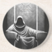 Dessous De Verre En Grès Chasseur de démon (Devant)