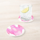 Dessous De Verre En Grès Chat coloré (Côté)