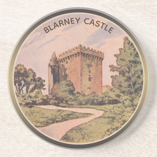 Dessous De Verre En Grès Château de Blarney (Devant)