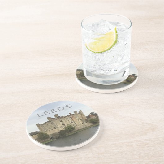 Dessous De Verre En Grès Château de Leeds (Côté)