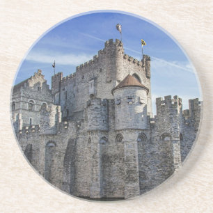 Dessous De Verre En Grès Château des Comtes de Gand