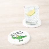 Dessous De Verre En Grès Château Dragon (Côté)