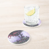 Dessous De Verre En Grès Château du Dragon (Côté)