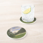 Dessous De Verre En Grès Château Mountain Banff (Côté)