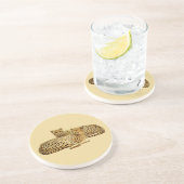 Dessous De Verre En Grès Cheetahs (Côté)
