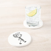 Dessous De Verre En Grès Chef à la cuillère (Côté)