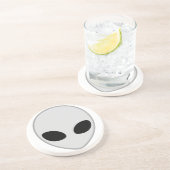 Dessous De Verre En Grès Chef Alien (Côté)