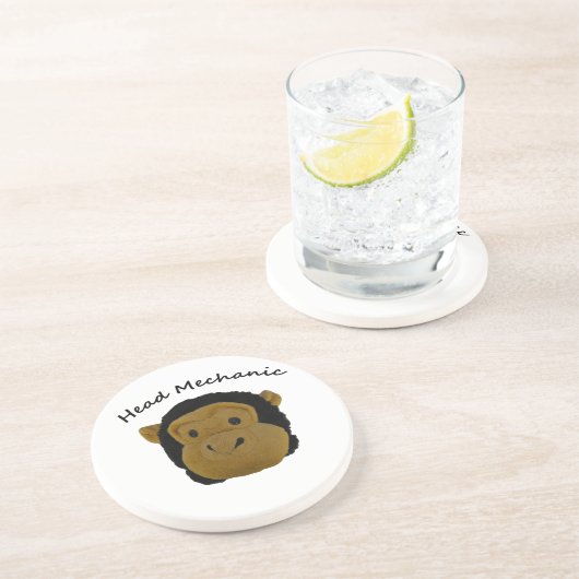 Dessous De Verre En Grès Chef Mehanic (Côté)