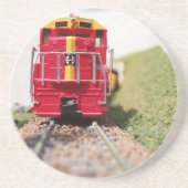 Dessous De Verre En Grès Chemin de fer du modèle (Devant)