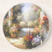 Dessous De Verre En Grès Chemin de la mémoire I (Devant)