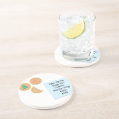 Dessous De Verre En Grès Cher Père Noël - Apportez des jouets (Côté)