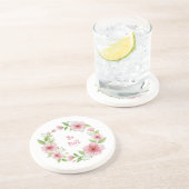 Dessous De Verre En Grès Cherry Blossom Wreath Scritural (Côté)