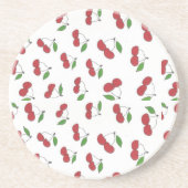 Dessous De Verre En Grès Cherry sauvage (Devant)