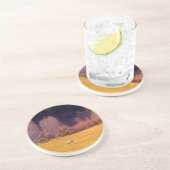 Dessous De Verre En Grès Cheval dans l'automne I (Côté)