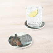 Dessous De Verre En Grès Cheval du Bonheur (Côté)
