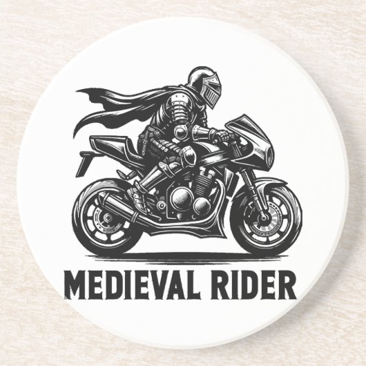 Dessous De Verre En Grès chevalier médiéval (Devant)
