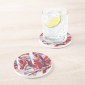 Dessous De Verre En Grès Chevaux de travail (Côté)