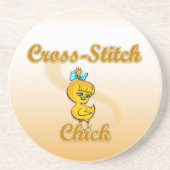 Dessous De Verre En Grès Chick croisé (Devant)