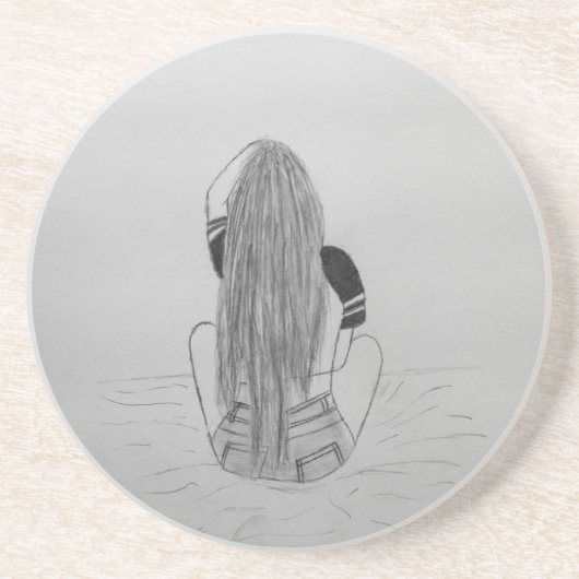 Dessous De Verre En Grès Chick de base (Devant)