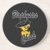 Dessous De Verre En Grès Chick en biophysique n° 4 (Devant)