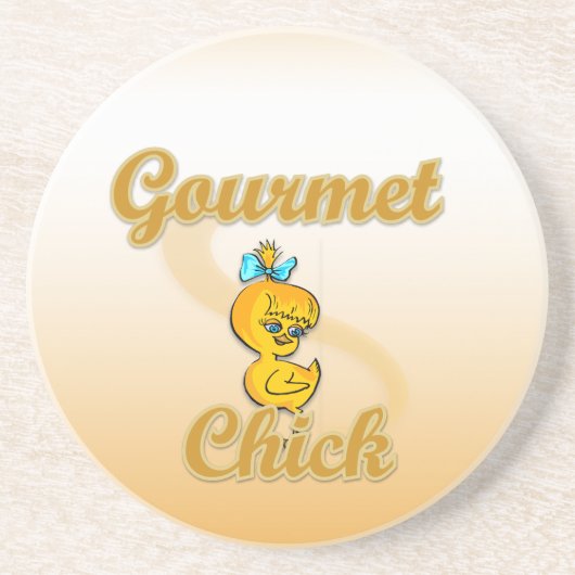 Dessous De Verre En Grès Chick Gourmet (Devant)