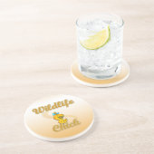 Dessous De Verre En Grès Chick sauvage (Côté)